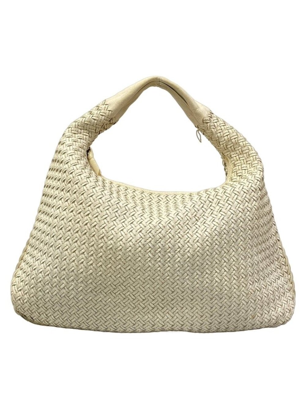 Bottega Veneta Handbag Intrecciato White Leather